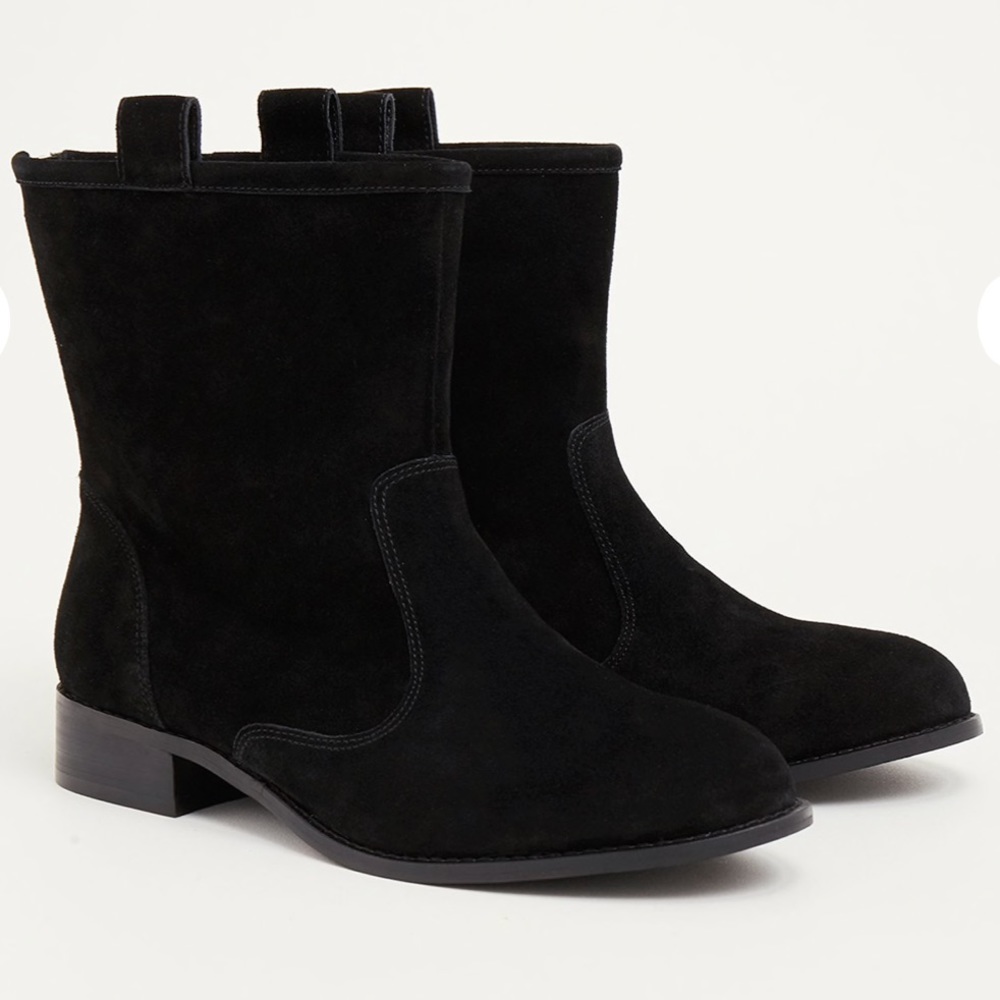 Torrid Suede Moto Boots